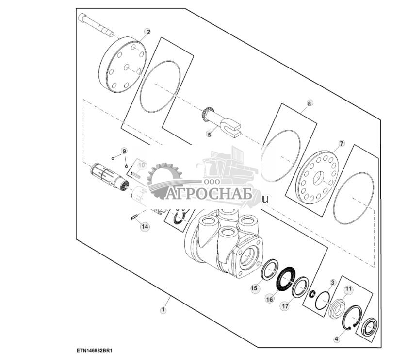 Блок управления системы рулевого управления, AutoTrac™ - ST881775 553.jpg